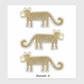 ジャングル猫 シール (シート)