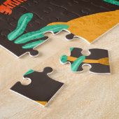 ジャングル猫 ジグソーパズル (側面)