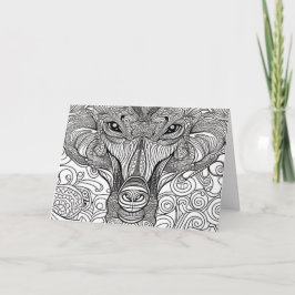 ジャングル猫 ノートカード