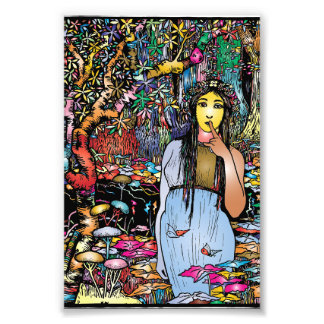 ジャングル美しい フォトプリント           