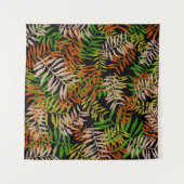 ジャングル自然葉 タペストリー (正面)