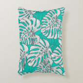 ジャングル葉のフローラシームレス アクセントクッション (正面(垂直))