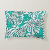 ジャングル葉のフローラシームレス アクセントクッション (裏面)