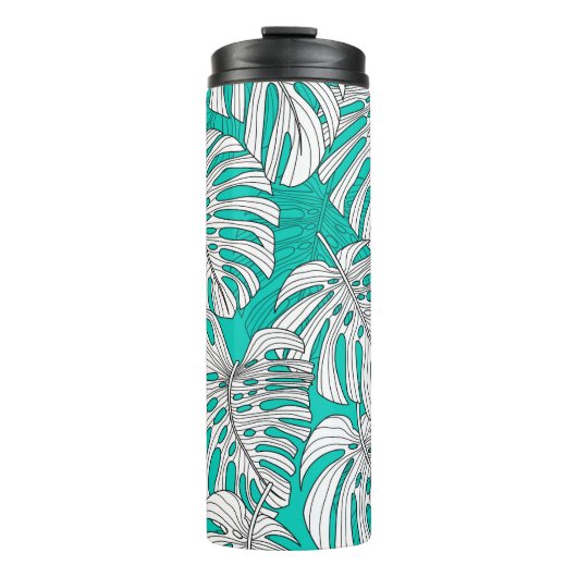 ジャングル葉のフローラシームレス タンブラー (正面)