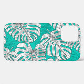 ジャングル葉のフローラシームレス Case-Mate iPhoneケース (裏面 (横))