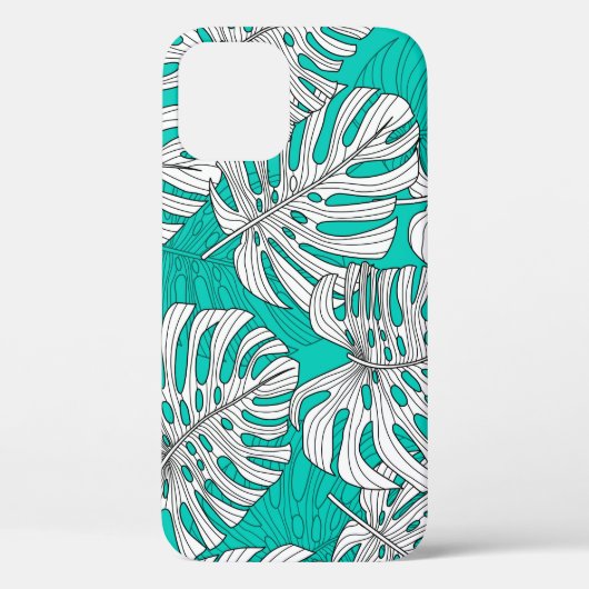 ジャングル葉のフローラシームレス Case-Mate iPhoneケース (裏面)