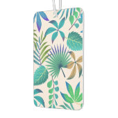 ジャングル葉の継ぎ目のないパターン カーエアーフレッシュナー (左)