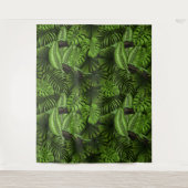 ジャングル葉の タペストリー (正面)