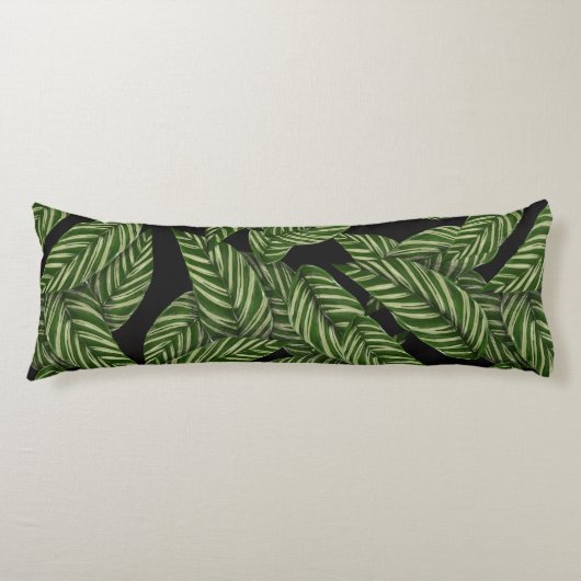 ジャングル葉体枕 ボディピロー (正面)