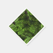 ジャングル葉 スタンダードカクテルナプキン (角)