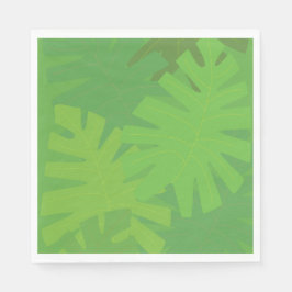 ジャングル葉 スタンダードランチョンナプキン