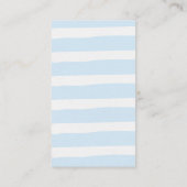 ジャングル象のベビーシャワーのおむつのラッフルカード エンクロージャーカード (裏面)