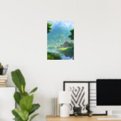 ジャングル避難所 ポスター (ホームオフィス)