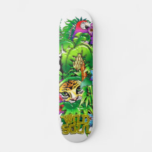 ジャングル野生動植物スケートボード スケートボード