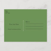 ジャングル離れパーティー&アニマルプリントイベントフライヤー 案内ポストカード (裏面)