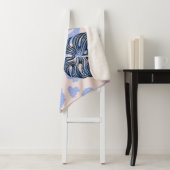 ジャングル風のシームレスな模様、手の付いた背景  シェルパブランケット (インサイチュ)