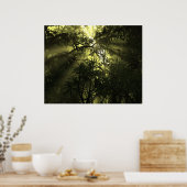 ジャングル風の顔色ポスター ポスター (キッチン)