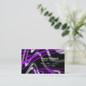 ジャングル1の名刺(紫色か黒) 名刺 (スタンド正面)