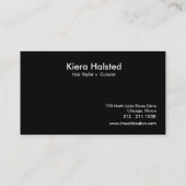 ジャングル1の名刺(紫色か黒) 名刺 (裏面)