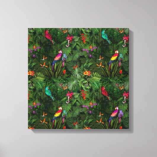 ジャングル キャンバスプリント (正面)