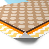 ジャングル スタック エレファント ベイビー ナーサリー アート ポスター (角)