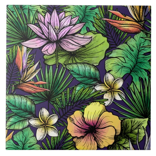 ジャングル タイル (正面)