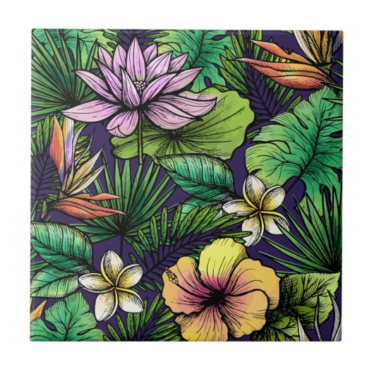 ジャングル タイル (正面)