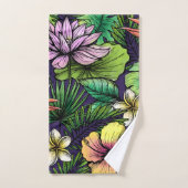 ジャングル バスタオルセット (ハンドタオル)