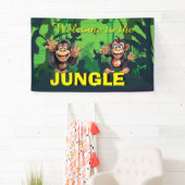 ジャングル・バナーへようこそ 横断幕 (インサイチュ)