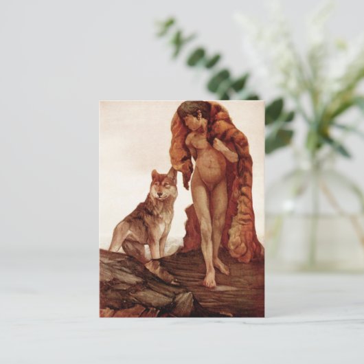 ジャングル・ブック:モーグリと孤独なオオカミ ポストカード (スタンド正面)