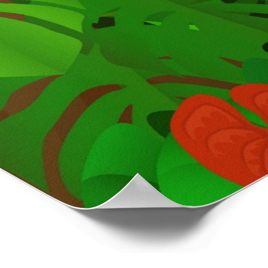 ジャングル ポスター (角)