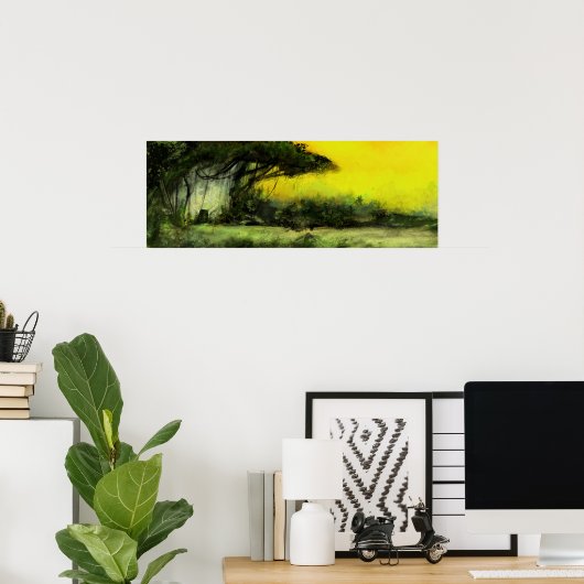 ジャングル ポスター (ホームオフィス)