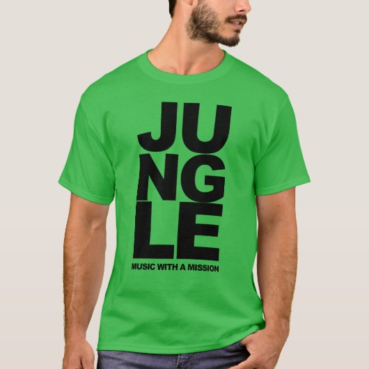 ジャングル・ミュージック少年 Tシャツ (正面)