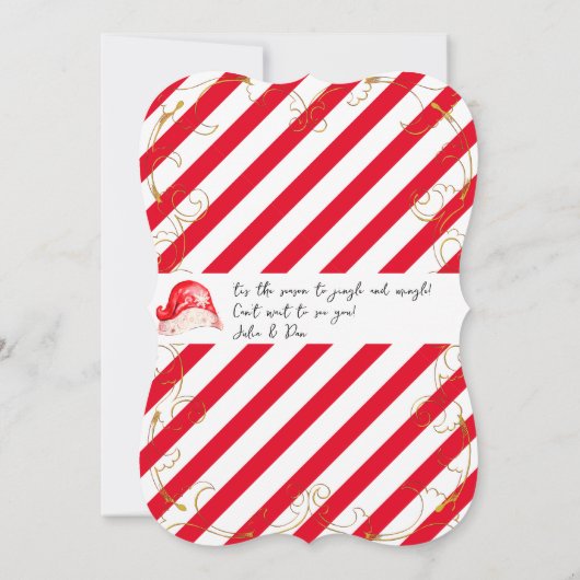 ジャングル&ミングルクリスマスマーキーホリデーシーズン 招待状 (裏面)