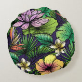 ジャングル ラウンドクッション (裏面)