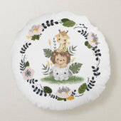 ジャングル ラウンドクッション (裏面)