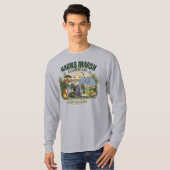ジャングル+ロングスリーブ Tシャツ (正面フル)