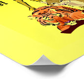 ジャングル、動物園の動物 ポスター (角)