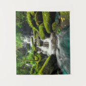 ジャングル| PhuのたらいのBerk山の滝 タペストリー (正面)