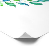 ジャングルRhinoベビーシャワーへようこそ ポスター (角)