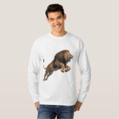 ジャングルTシャツのライオンキング – Tシャツ (正面フル)