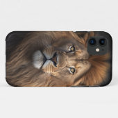ジャング威厳のあるルのライオン王 Case-Mate iPhoneケース (裏面(横))