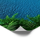 ジャング威厳のあるルの滝 ポスター (角)