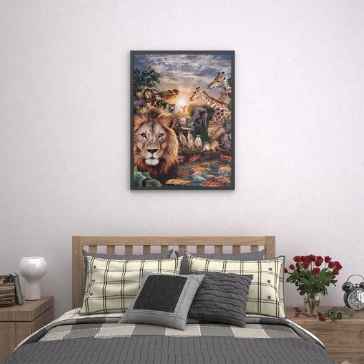 ジャング威厳のあるルギャザリング ポスター