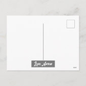 ジャング絵画ルのキノコパーソナライズされた シーズンポストカード (裏面)