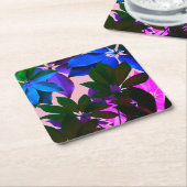 ジャング離れルカスタムコースター スクエアペーパーコースター (アングル)