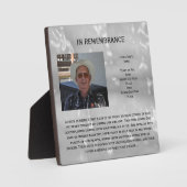 ジャンジによる「いのちの記念祭」 フォトプラーク (正面)