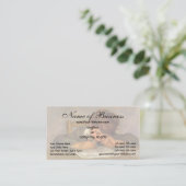 ジャンスケッチバイピエールオーガストルノアール 名刺 (スタンド正面)