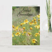 ジャンツのおばあ素晴らしちゃんのお母さんの日 カード (正面)