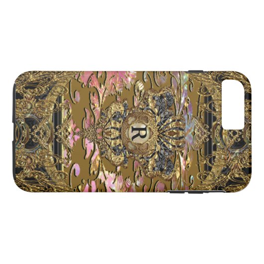 ジャントラージュエレガントバロックシックプラス Case-Mate iPhoneケース (裏面(横))